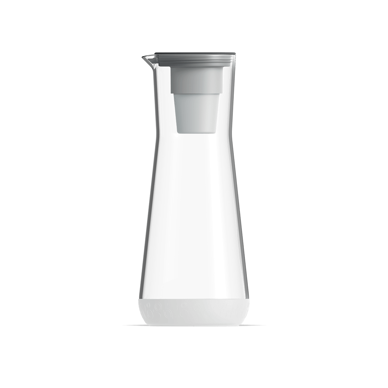40 oz Slim Pitcher White With Filter