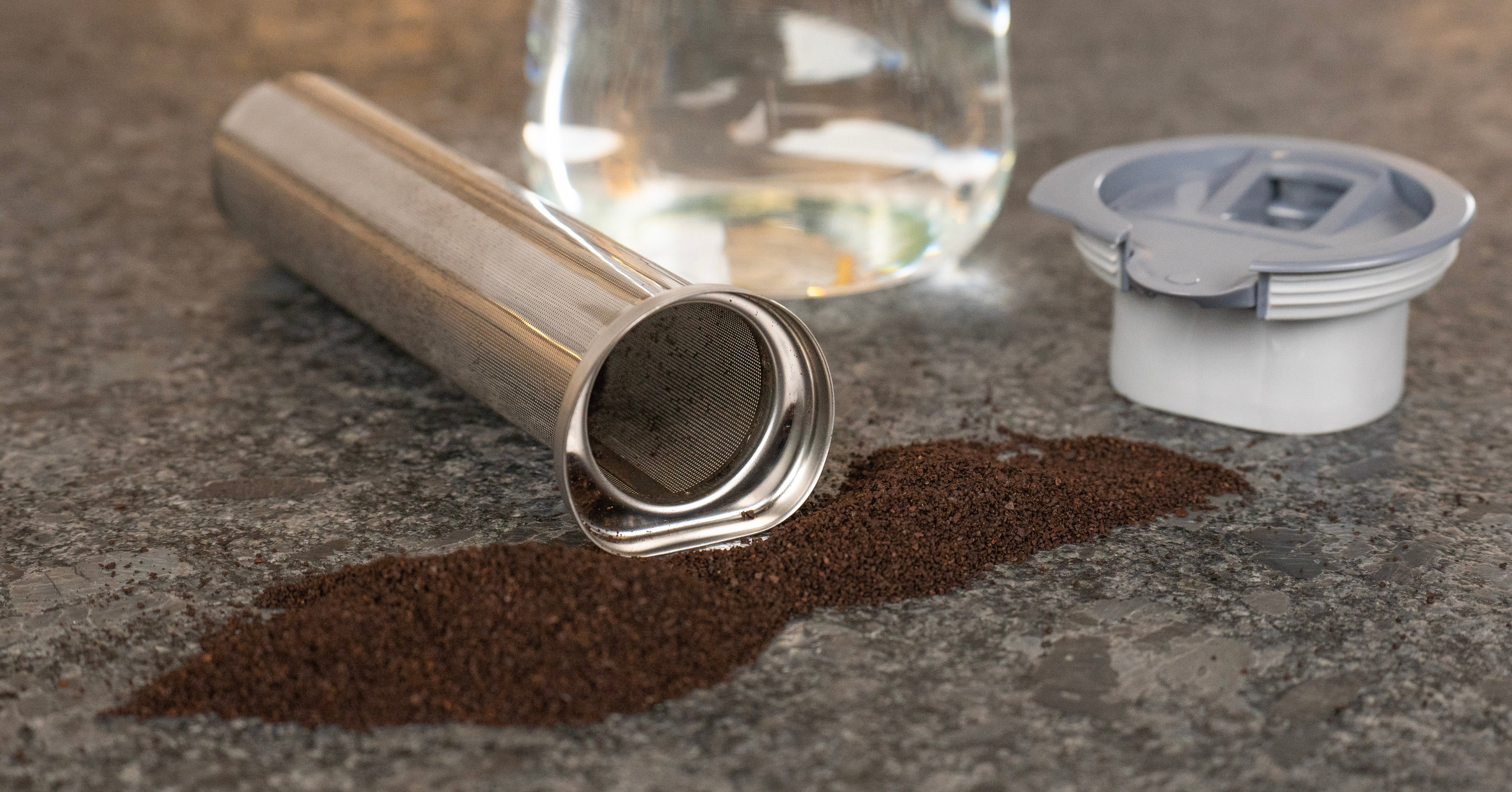 This steel infuser for cold brew is long-lasting and sustainable